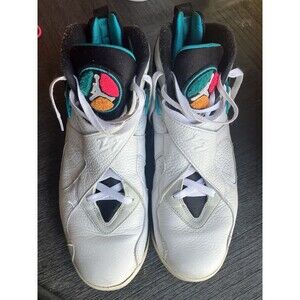 Nike Air Jordan 8 Retro South Beach 305381-113 Mens Size 10.